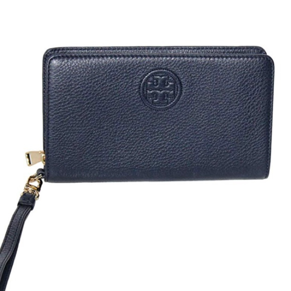 Tory Burch Bombe Smartphone Wristlet Navy $150